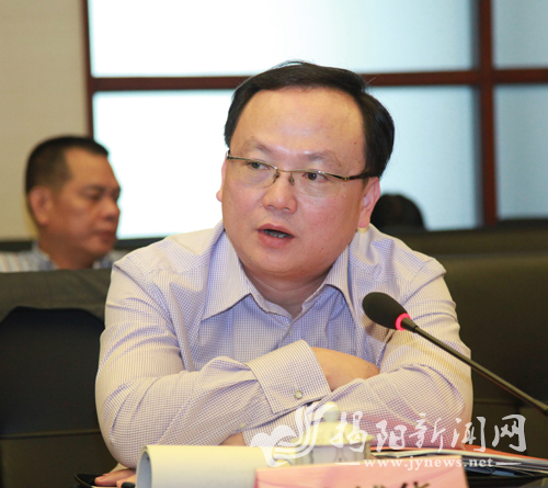 Chen Yuehua: Jieyang Förderung der Allround-Handel und wirtschaftliche Zusammenarbeit mit Deutschland